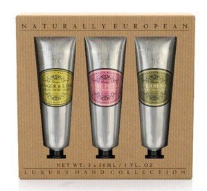 Naturally European Hand Cream Collection Gift Set 3 x 30ml