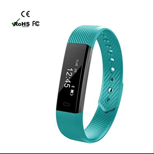 Preisvergleich Produktbild Fitness Tracker Aktivitätstracker Uhr,Metallgehäuse,Kalorienzähler,He... Display,Pedometer,Bewegungserkennung handy uhr,LED Dimmbarer Projektion Dual-Wecker für damen / kinder / Herren