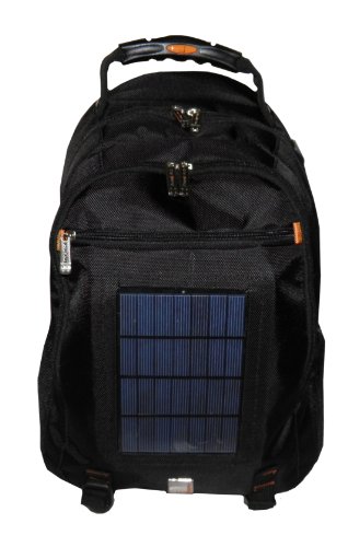 Urban Solar Rucksack bis 35,8 cm (14,1 Zoll) schwarz