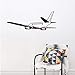 Produktbild Qqasd Flugzeug Wandaufkleber Für   KinderzimmerAbnehmbareWandtattoosSchlafzimmer Dekor Airliner Wandbilder22x79 cm