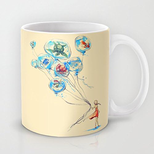 ouliyou Funny Novelty Mug for Work - Water Balloons Mug