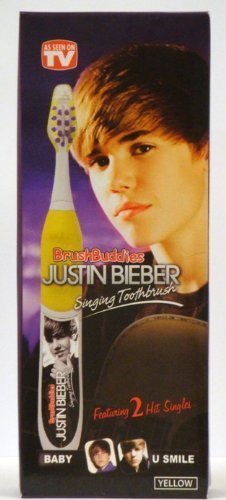 Brush Buddies Brushbuddies Justin Bieber Singing Toothbrush, Baby & U Smile (colors Vary)
