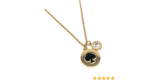 Spade Charm Pendant Necklace 