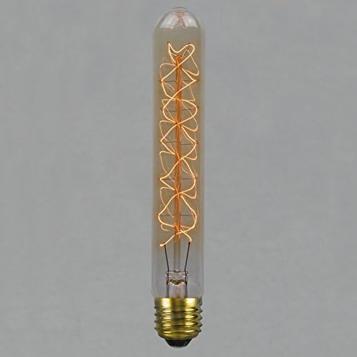 Vintage Edison Bulb 60w - 18cm Spiral Filament Tube Bulb Dimmable E27 ES - The Retro Boutique ®