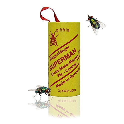 16 Stück Fliegenfänger Leimrollen Fliegenfalle Insektenfalle von M&H-24 - 4
