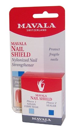Mavala Nail Shield Protects and Reinforces Fragile Nails 5ml Pack of 2