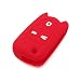 Produktbild fassport Silikon Cover Haut Jacke Fit für Opel Vauxhall Saturn 3 Button Flip Schlüssel cv7620 Fernbedienung