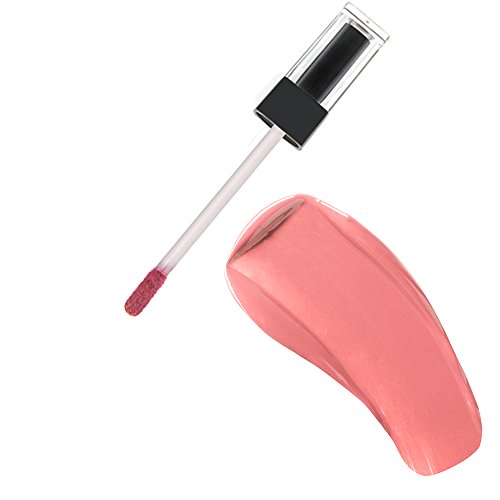 Travelmall Metallische Farben Matte Liquid Lipstick Langlebig Matte Liquid Lipstick in einem Metallic Hue Gold Pink - 4