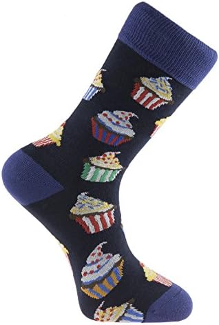 Cupcakes Fun Cool Man Socks