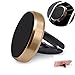Produktbild Car Mount, Universal Air Vent Handy Magnetic Car Mount Halter für iPhone 6s Plus 6s 5s Samsung Galaxy S7 und andere Smartphones (Gold)
