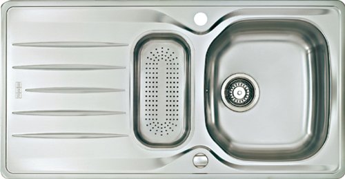 Franke Libera LIX 651 Edelstahl glatt Küchenspüle Spülbecken Auflagespüle Einbau