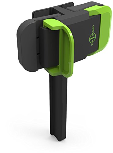 Ten One Design Mountie - Soporte con Clip para Dispositivos Apple, Negro y Verde