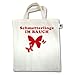 Produktbild JGA Junggesellinnenabschied - Schmetterlinge im Bauch - Unisize - Natural - XT500 - Jutebeutel kurzer Henkel