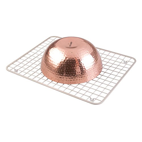 InterDesign 72905EU Gia Spülbeckengitter Groß, Satiniert - 5