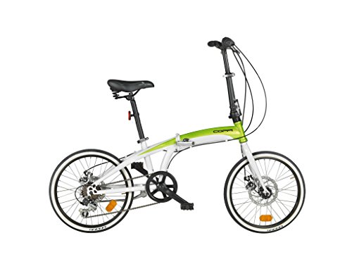 Preisvergleich Produktbild Fausto Coppi Car-Bike Faltrad weiß / grün