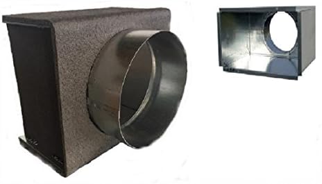 Plenum for Vent Grills Insulated Heating Conditioning VMC