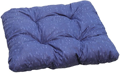 Stuhlkissen Sesselkissen Sitzkissen blau ca. 38x38 cm ca. 8cm dick