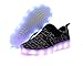 Produktbild XinFang Kinder Breathable Radiant Schuhe, Jungen und Mädchen LED Bunte Lichter, Casual und Sport, USB Lade Flashing Sneakers.