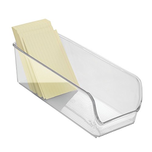 InterDesign 56830EU Linus Aufbewahrungsbox 4, durchsichtig - 4