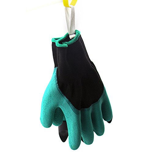 DELIPOP Garten Handschuhe mit Klauen für Graben Pflanzung, Packung mit 2 Paaren (rechts Klaue + Links Klaue) - 4