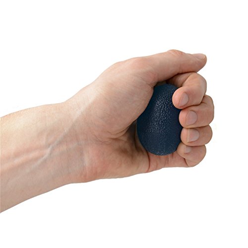 The Friendly Swede 3 Stück Eiförmige Griffbälle – Antistressball, Handtrainer und Fingertrainer mit unterschiedlichen Härtegraden - 5