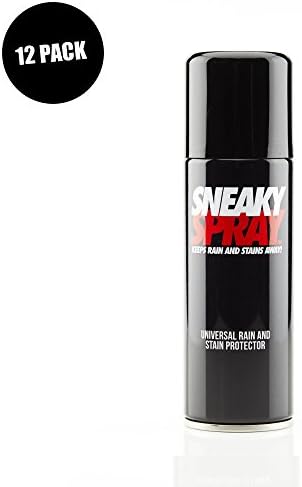 Sneaky Spray Rain &amp; Stain Trainer Sneaker Shoe Protector 200ml Can x 12
