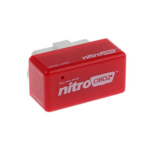 Proster Mini Nitro OBD2 Economy Chip Tuning Box Interface Plug and Drive for Diesel Cars Red