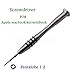 Price comparison product image Macbook Pro Retina/Air A1502 A1466 A1465 A1398 1.2 mm Pentalobe Screwdriver