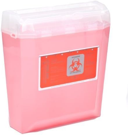 Bemis Biohazard Sharps Container 5 Quart by Bemis