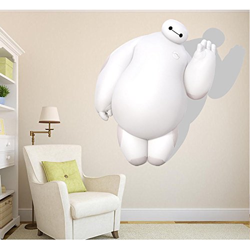 Large Big Hero 6 Baymax Wall Stickers Decals Kids Home Decor Kids Room Bedroom