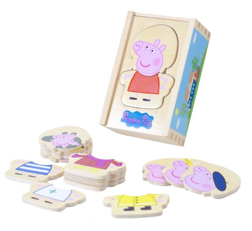 Peppa Pig Wooden Dress Up Peppa