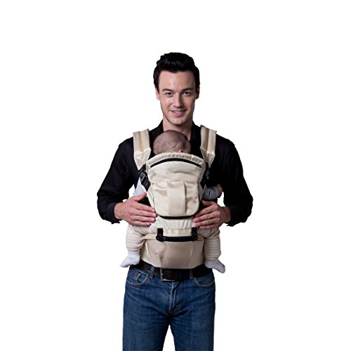 Ecosusi Baby Carrier Backpack Hipseat Cream