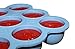 KIDDO FEEDO Silicone Baby Food Freezer Tray with Clip-on Lid Makes Storing Baby Food, Ice Cubes, Herbs, Juice & More Easy Peasy! - BPA Free - Free eBook by Author/Dietician - Lifetime Guarantee, Blue
