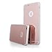 Produktbild Spiegel Handy Silikon Hülle TPU Back Case Schutzhülle transparent pink für "Apple Iphone 6 Plus" Cover Schale Tasche Bumper