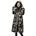 Produktbild Luckycat Frauen Winterwärmer Druck Mantel Stand Dicker Warmer dünner Langer Jacken Mantel Jacken Mäntel Sweatjacke Winterjacke Fleecejacke Steppjacke