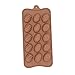 15 Lian/Egg Type/Chocolate Mold/Für Kekse/Kuchen/Silikon/Multi-Function/DIY/Kuchenformen/Back Werkzeuge/Ice Lattice/High Quality-16.3 * 10.5 * 1.5 Cm,5Pc