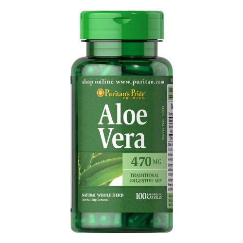 Preisvergleich Produktbild Aloe vera 470 mg 100 Kapseln
