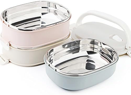 UHMei 3 Layers Stainless Steel Insulation Boxes / Portable Lunch Box Food Storage Container