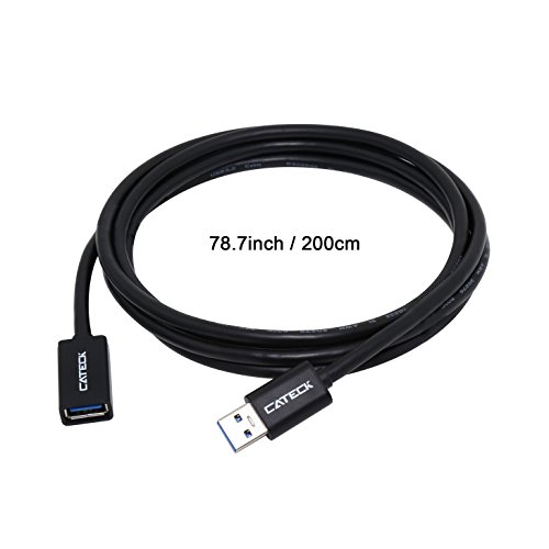 USB 3.0 Verlängerungskabel, Cateck 2m Hochgeschwindigkeit USB 3.0 Typ A Stecker / Buchse Verlängerungskabel mit 5 Gigabit je Sekunde Datenübertragungsrate - 4
