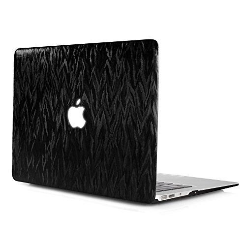 iDOO MacBook Schutzhülle / Hard Case Cover Laptop Hülle [Für MacBook Air 13 Zoll: A1369/A1466] - matt, dunkle Nacht