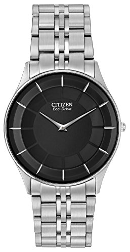 Citizen Men's Eco-Drive Stiletto Stainless Steel Watch #AR3010-57E