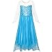 Produktbild Sunboree Mädchen Kleid Karikatur Kostüm Prinzessin ELSA funkelnd Party Gr. 98-104