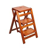 ★ 【Seguro y estable】 La escalera se combina con el cierre de seguridad superior para garantizar la seguridad y la estabilidad.Equipado con una gran plataforma, cómodo y seguro.Versátil y versátil, es más que una escalera, se puede usar como un taburete alto y la forma de la silla se puede cambiar a voluntad.