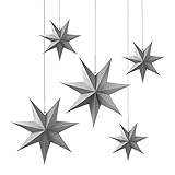 Hinweis: Durch die geschlossene Oberfläche können die Faltsterne nicht beleuchtet werden