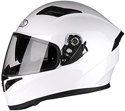 YRTK Helmet Male Motorcycle Bluetooth Helmet Covered Locomotive Electric Vehicle Helmet Cycling Equipment,B-L(58-59cm)