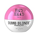 Bed Head by Tigi Dumb Blonde Smoothing Cream for Shiny Frizz Free Hair, 48 g