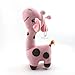 HuntGold 1X Soft Plush Giraffe Shape Baby Christmas Gift Infant Boy Girl Xmas Toy Doll(pink)