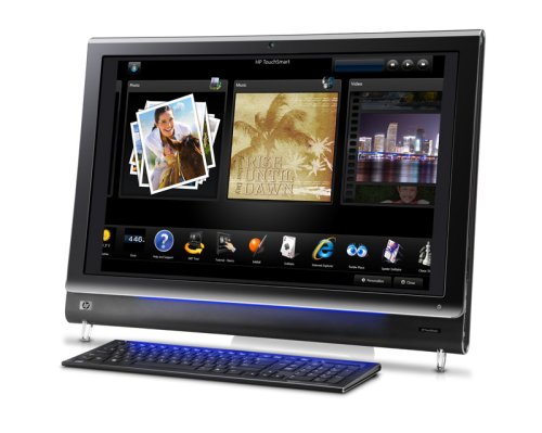 HP Pavilion IQ810de 64,8 cm (25,5 Zoll) Desktop-PC (Intel Core 2 Duo, 2,1GHz, 4GB RAM, 640GB HDD, NVIDIA GF 9600M GS HD, Blu-ray-ROM/DVD-Brenner, Vista Home Premium) - 6