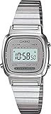 Casio Damen Digital mit Edelstahl Armbanduhr LA670WA 7D
