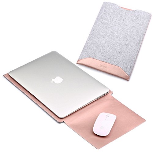Filz PU Leder Sleeve Case H  lle Tache Ultrabook Laptop Tasche f  r MacBook Air 11 6 Zoll MacBook Schutzh  lle  H  lle Case Cover Tasche f  r MacBook 